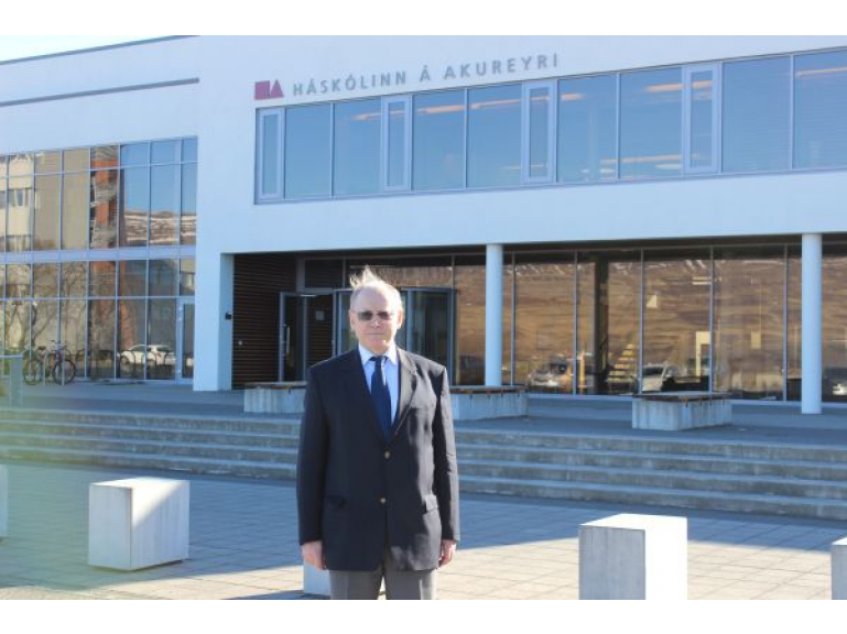 Ambassador Anton V.Vasiliev met with rector of the University of Akureyri Dr. E.Guðmundsson
