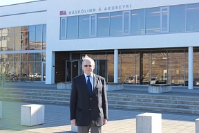 Ambassador Anton V.Vasiliev met with rector of the University of Akureyri Dr. E.Guðmundsson