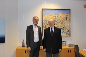 Ambassador Anton V.Vasiliev met with mayor of Akureyri E.B.Bjorgvinsson